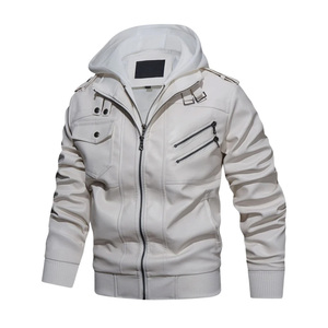 Chaqueta de Cuero de Piel de Oveja para Hombre, Talla y Color Personalizados, con Capucha, Reversible, Impermeable, con Logotipo Frontal, 2026 - Product Image 5