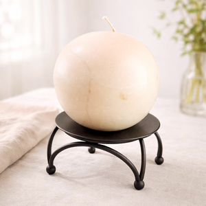 Iron Wrought Candle Holder for Home Decoration Modern Galvanized Iron Handmade Candle Holder for Living Room - Product Image 5