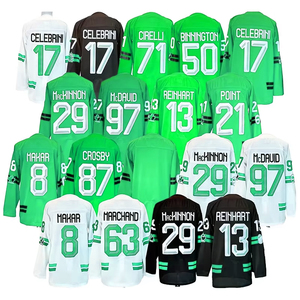 Vente en gros de maillots de football américain de style nouveau, design personnalisé, qualité supérieure, meilleurs maillots de sport, manches courtes, 100% polyester - Product Image 3
