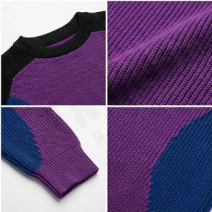 Suéter de Invierno Informal de Punto para Hombre, Cálido, Antiarrugas, de Forro Polar, Servicio Personalizado OEM, Directo de Fábrica, Nuevo Estilo - Product Image 4