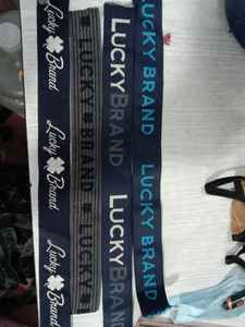 Bande élastique en nylon personnalisée en usine, de haute qualité, écologique, imprimée à chaud, avec lettres, pour chaussures, à coudre, avec boucle auto-agrippante - Product Image 3