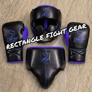 Nuevo Kit de Boxeo Personalizado Fly, Guantes de Boxeo, Protector de Cabeza, Protector Inguinal, Juego de Boxeo Fly Personalizado de Cuero Genuino de Alta Calidad - Product Image 1