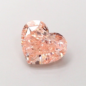 Diamante Cultivado en Laboratorio de Corte Corazón de 1.01ct, Color Rosa Marrón Claro Fantasía, VS1, Certificado IGI, Diamante Suelto CVD al por Mayor para Fabricación de Joyas - Product Image 1