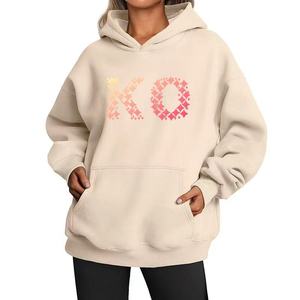 Sudadera con Capucha Personalizada de Invierno, Diseño ODM, Impresión Digital, Talla Grande, Unisex, para Hombre, Roja y Verde, Lisa, Lavada al Ácido - Product Image 6