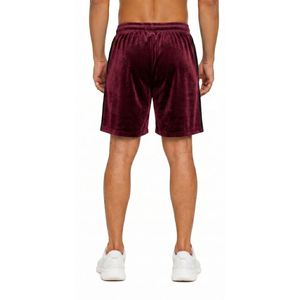 Velour Men’s <b>Shorts</b> Premium Heavy Fabric Street Style Athletic Bottom Elastic Waist Comfortable Gym & Casual Wear <b>Velvet</b> <b>Shorts</b> - Product Image 2
