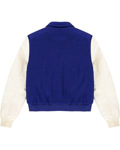 Veste universitaire en laine pour homme sur mesure 2021, service OEM, haute qualité, imperméable, écologique, respirante, col montant - Product Image 2