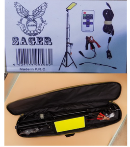 Lampe de camping LED télescopique Sager AN169 en gros - Lanterne portable pour la randonnée en extérieur avec batterie - Product Image 2