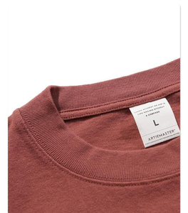 T-shirt Homme Personnalisé à Épaules Tombantes de Qualité Supérieure, 100% Coton, Manches Courtes, T-shirts Vierge à Grammage Lourd - Product Image 2