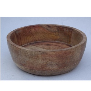 Cuenco redondo de madera para velas, cuenco de vela de madera vacío, tarros de vela de Madera hechos a mano, votivos - Product Image 2