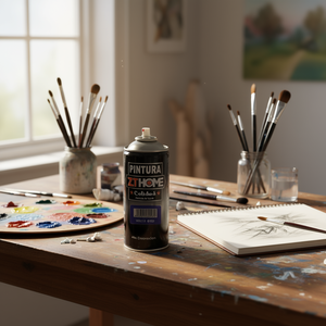 Pintura Acrílica Gris Claro 400ML Color Gris Transparente - Product Image 2