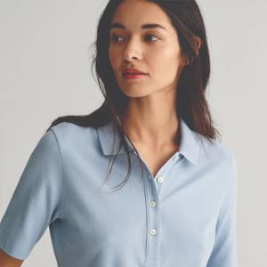 Camiseta Polo 100% Algodón para Mujer, Venta Directa de Fábrica, Camiseta Polo Personalizada con Logotipo Impreso y Bordado para Mujer - Product Image 3