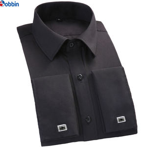 Camisas de Vestir Casuales Personalizadas para Hombre, Antiarrugas, con Estampado de Serigrafía, de Poliéster/Algodón, Cuello Clásico, Manga Larga - Product Image 3