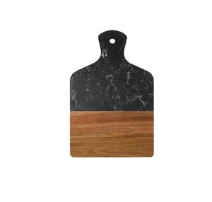 Tabla de cortar de mármol blanca para queso, bandeja de servir de piedra con cuchillo y asa para cocina, regalo de inauguración de casa - Product Image 5