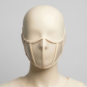 Masque facial en maille 3 plis pour femmes HYPEN SPORTS - Nouvelle tendance mode célébrité, vente chaude, masque d'été - Product Image 5