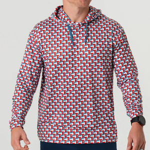 Sudadera con Capucha de Manga Larga con Camuflaje para Hombre, Protección Solar UPF 50, Secado Rápido, Transpirable, Camisa de Pesca, Poliéster, Estampado por Sublimación - Product Image 5