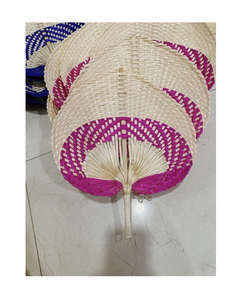 Abanico de mano de bambú al por mayor de primera calidad, la mejor opción para decoración de paredes y eventos temáticos tropicales, duradero - Product Image 1