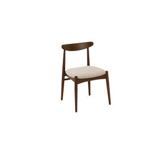Ensemble de salle à manger rond en teck scandinave moderne, éco-responsable, fait main, de la marque ARTERRA, avec table à lattes et chaises, meubles pour la maison - Product Image 4