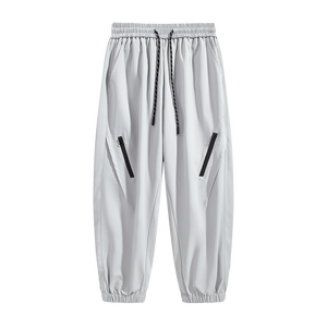 Pantalones Deportivos Casuales para Hombre, Ligeros, Ecológicos, Transpirables, de Poliéster/Algodón, Cintura Media, con Cordón Ajustable, para Yoga, Gimnasio y Running - Product Image 1