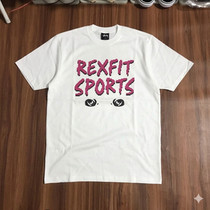 เสื้อยืดคอตตอนโอเวอร์ไซส์สั่งทำพิเศษสำหรับผู้ชายและผู้หญิง พิมพ์ลายกราฟิกพิกเซล สตรีทแวร์ เนื้อผ้าหนา ใส่ได้ทั้งชายและหญิง เสื้อยืดลำลอง รับผลิตแบบ OEM ODM - Product Image 1