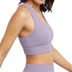 Sujetador Deportivo para Mujer al por Mayor, Diseño Sólido, Alta Sujeción, para Gimnasio, Yoga, Fitness, Entrenamiento, Transpirable, Sostenible, de Secado Rápido - Product Image 4