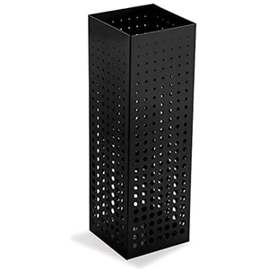 Support à parapluies cylindrique en métal découpé au laser, design géométrique moderne, pour entrée, en fer, pour la maison, vente en gros - Product Image 6