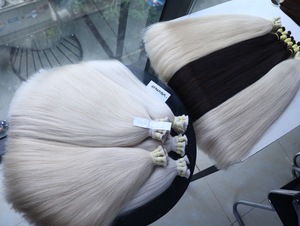 ผมแท้เวียดนามคุณภาพสูง ราคาโรงงาน ขายส่ง ความยาว 40 ซม. ถึง 90 ซม. หลายสี # 1 ถึง # PLA ซุปเปอร์ดับเบิ้ลดรอว์น - Product Image 4