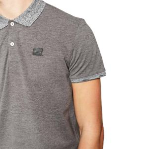 Tapeta de botón de ajuste Regular de moda promocional para hombre de punto de algodón transpirable de manga corta Anti-Pilling para camisa a granel - Product Image 3