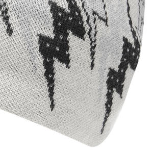 Classic Selling Comfortable Unisex <b>Beanie</b> Caps Breathable <b>Waterproof</b> 100% Acrylic Embossed Jacquard Design Customized Logo - Product Image 5