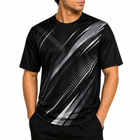 Vêtements à bas prix T-shirt homme personnalisé Maillot de sport d'été Sublimation 100% Coton Respirant Décontracté Uni Col Rond Ample