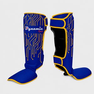 Customizable Adult Muay Thai Shin Guards Waterproof PU Training Shin Pads Custom Logo Printing Boxing <b>Leg</b> Guards <b>Warmers</b> - Product Image 3