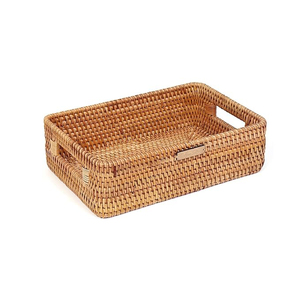 Bandeja de Mimbre Tejida a Mano, Precio Razonable, Superventas, Tamaño Personalizado, Decoración de Mesa, Utensilios de Cocina, Uso Multipropósito - Product Image 1