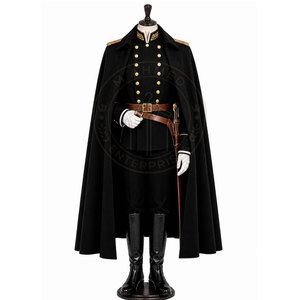 Uniforme de Cérémonie Vintage de Qualité Muséale Classique, Reproduction, Tissu Polaire Respirant et Léger, Coutures Fines - Product Image 6