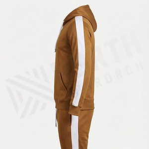 Survêtement en velours de haute qualité personnalisé pour hommes, vêtements de sport en velours, survêtement en molleton de luxe pour hommes, survêtements pour hommes - Product Image 4