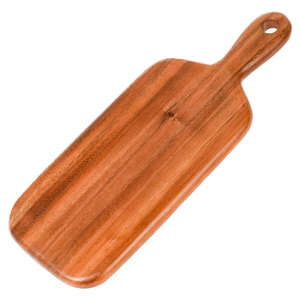 Bloc de boucherie plateau de service fromage et légumes plateau en bois d'acacia durable avec poignées planche à fruits et salade à bas prix - Product Image 5