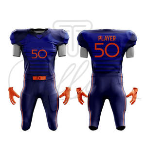 Uniformes de Fútbol Americano Personalizados al por Mayor, Conjuntos de Camiseta y Pantalón, Uniformes de Fútbol Americano Personalizados en Tallas Grandes - Product Image 4