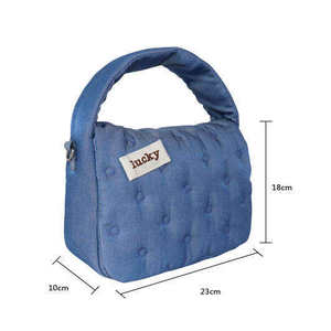 Multi-Functional Open Closure Letter Fashionable Women Boutique Autumn Winter Use Versatile <b>Hand</b>-Worn <b>Mini</b> Crossbody Bag - Product Image 2