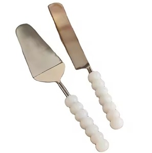 Premium Durable Non-Toxic Stainless Steel Wedding Celebration <b>Cake</b> <b>Server</b> Set Elegant Hospitality Accessories - Product Image 1