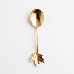 Dishwasher Safe Vintage <b>Butterfly</b> Handle Serving Spoon Metal Flatware Matte Polish Decorative Design - Product Image 4