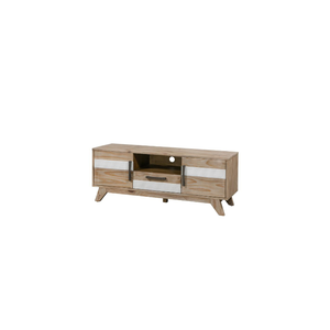 Mueble para TV de Madera Maciza Colección SOHO, 2 Puertas, 2 Cajones, Mueble para Sala de Estar, Mueble para TV de la Más Alta Calidad, Hecho en Vietnam - Product Image 1