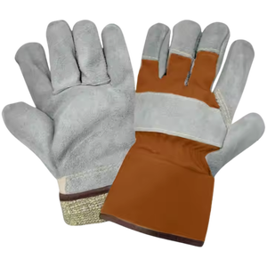 Guantes de Seguridad Canadienses de Alta Calidad para Trabajo Pesado, Resistentes a Cortes, con Forro de Dyneema y Piel de Vacuno - Product Image 3