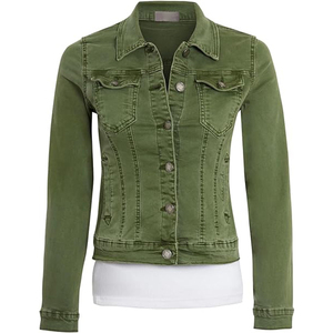 Chaqueta Corta de Mezclilla para Mujer 2022, Chaqueta de Motociclista, Chaqueta de Mezclilla Rosa para Mujer - Product Image 5