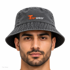 Wholesale Custom Logo 100% Cotton Reversible Bucket <b>Hat</b> Multi-Color Printed Knitted Pattern for <b>Women</b> Men Kids for Daily Use - Product Image 1