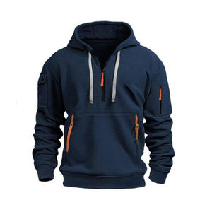 Sweat-shirts à capuche unisexes surdimensionnés de haute qualité, hiver, logo personnalisé, molleton épais, coton respirant - Product Image 5