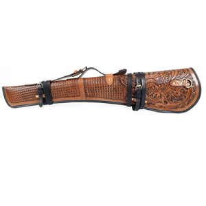 Bolsa de cuero repelente de buena calidad para armas, hecha a mano con cuero genuino y estilo softback de alta calidad. - Product Image 1