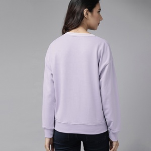 Sudaderas Extra Grandes de Alta Calidad para Mujer, Impresión Digital, 100% Algodón, Felpa Ecológica, Fabricación OEM, Sudaderas con Capucha Lisas en la Parte Delantera - Product Image 2