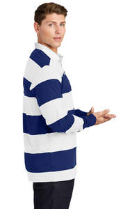 Polo de rugby personnalisé de haute qualité pour hommes, manches longues, style classique, vêtements décontractés, prix de gros, respirant, personnalisable - Product Image 3