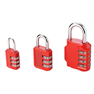 Combination Padlock <b>Metal</b> Body Steel Shackle Anti-Theft Lock For <b>Locker</b> Storage Cabinet Dormitory Gym Use - Product Image 5