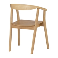 Silla de Comedor Contemporánea con Patas de Madera Maciza Resistentes, Silla Moderna de Madera para Comedor, Cocina y Uso en el Hogar