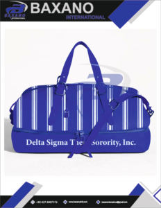 Bolsa Deportiva de Viaje Personalizada Delta Sigma Theta DST, Bolsa de Gimnasio con Correa para el Hombro, Bolsa Deportiva de Gran Capacidad con Logotipo Personalizado - Product Image 4