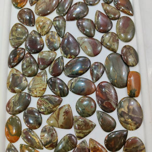 พลอยลาร์โซไนต์เจสเปอร์หลวมรูปทรงผสมจากธรรมชาติที่ยอดเยี่ยมสำหรับทำเครื่องประดับ - Product Image 1